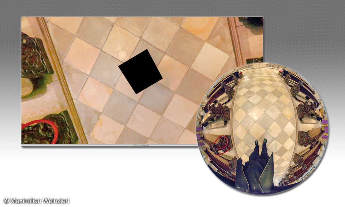 Kugelpanorama Bild Asamkirche