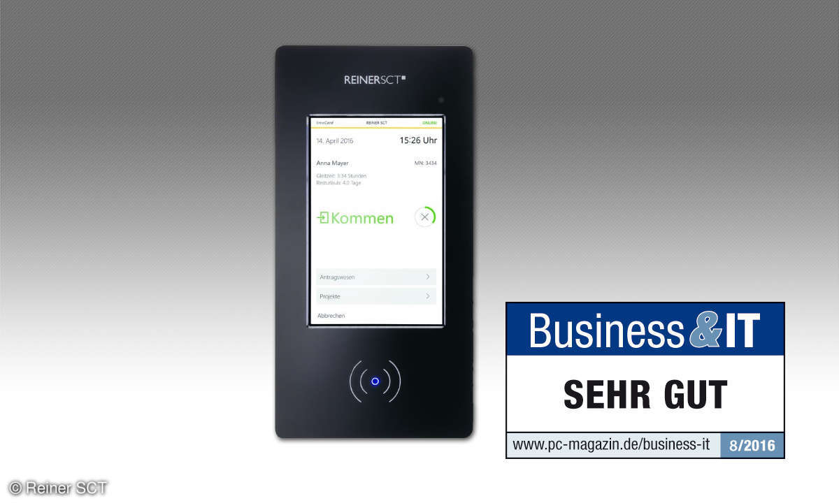 Reiner SCT TimeCard Multi Terminal Touch