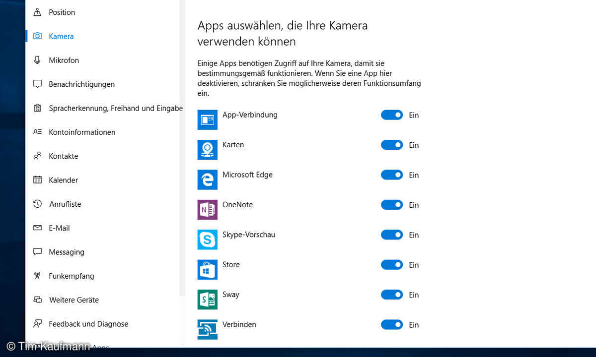 Screenshot: Windows 10