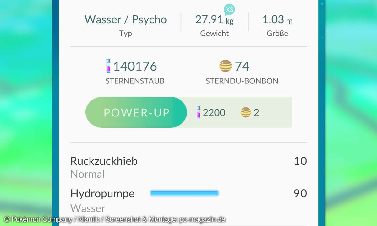Pokemon GO Attacken Deutsch Englisch uebersetzt