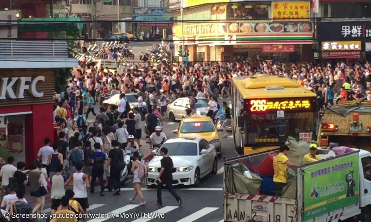 Pokemon GO Relaxo Taiwan Chaos Video
