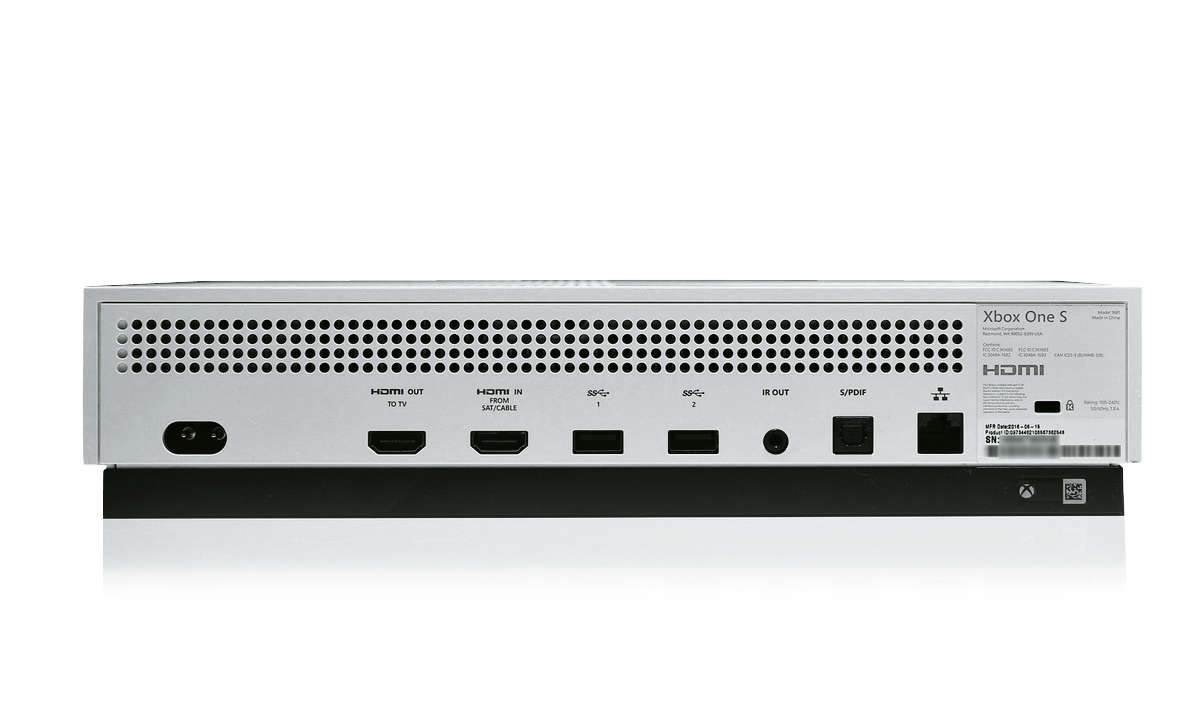 Rückseite Xbox One S