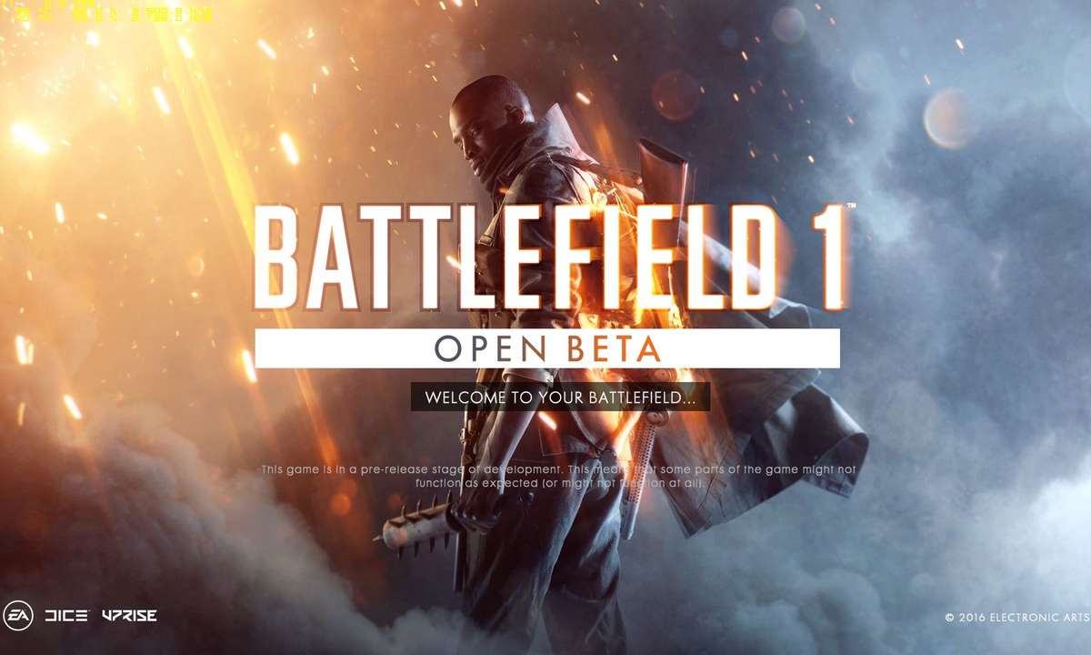 Battlefield 1: Open Beta
