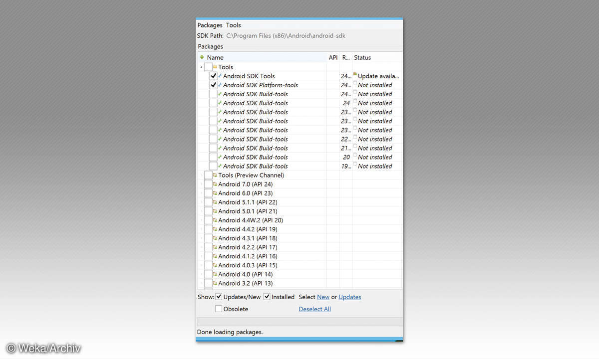 Android-Entwickler-Tools