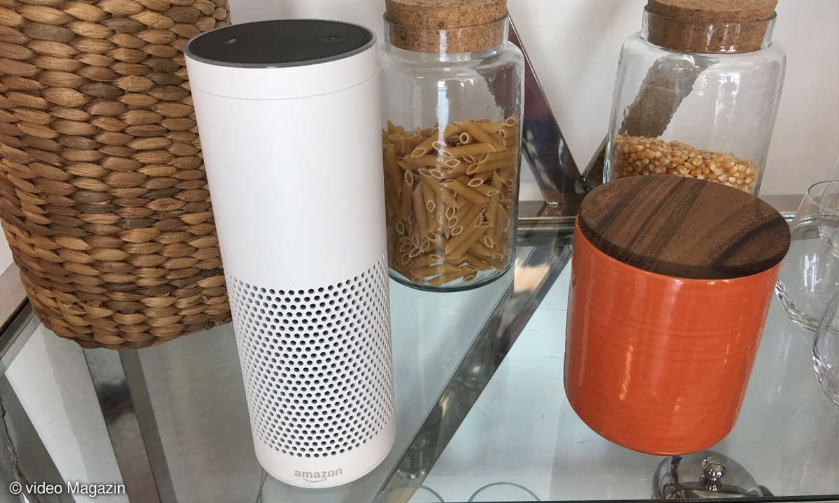 Amazon Echo im Einsatz