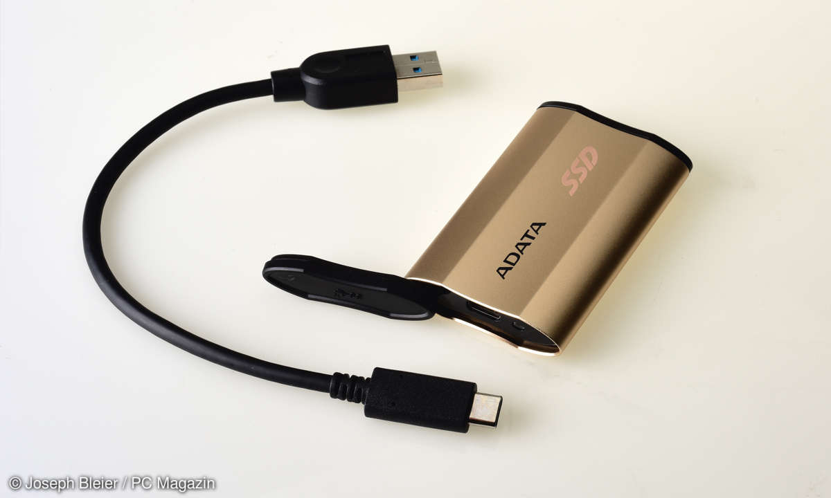 ADATA SE730: Externe Mini-SSD mit USB 3.1 Interface