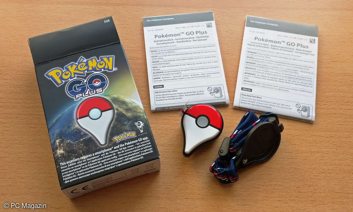 Pokémon GO Plus Lieferumfang