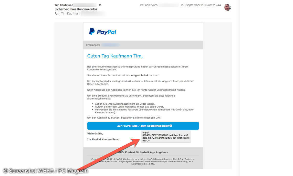 Paypal prüfen