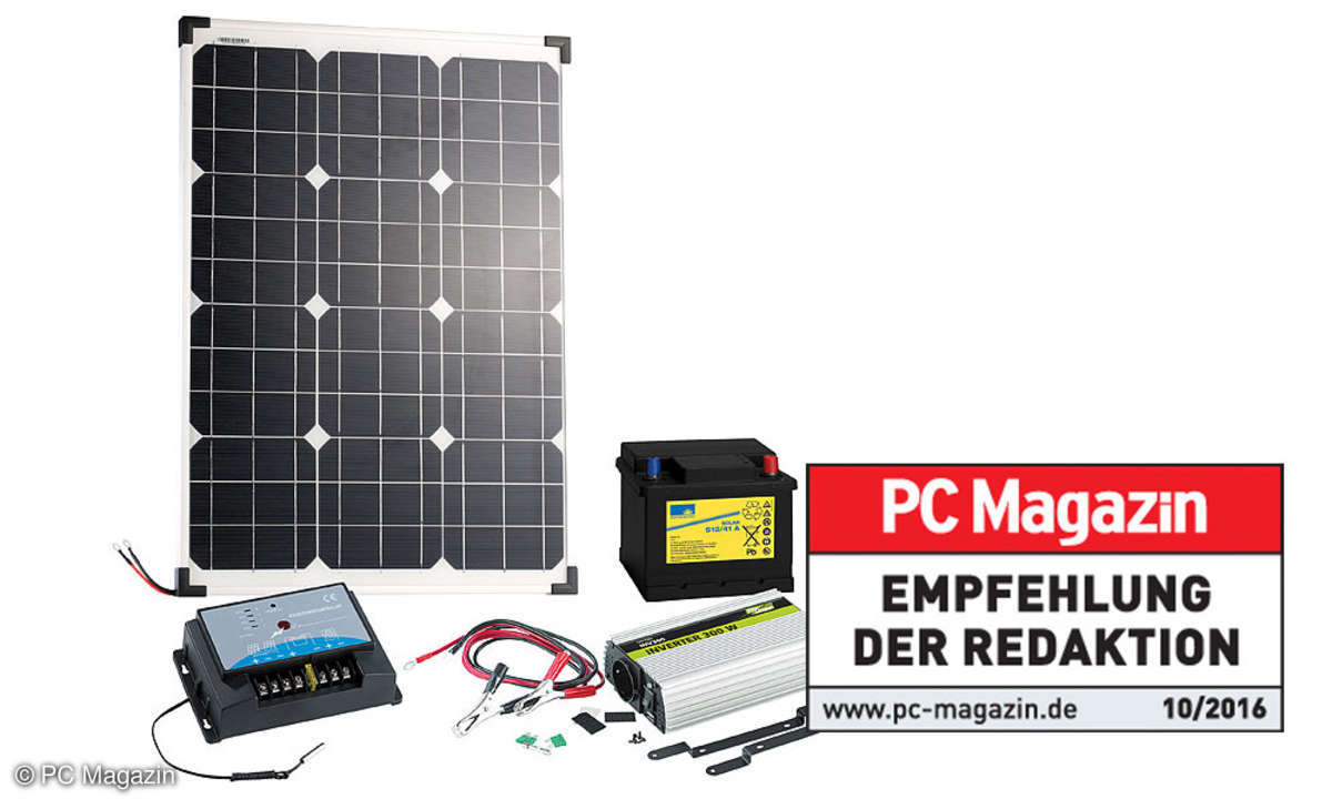 Revolt Solarpanel-Komplettpaket