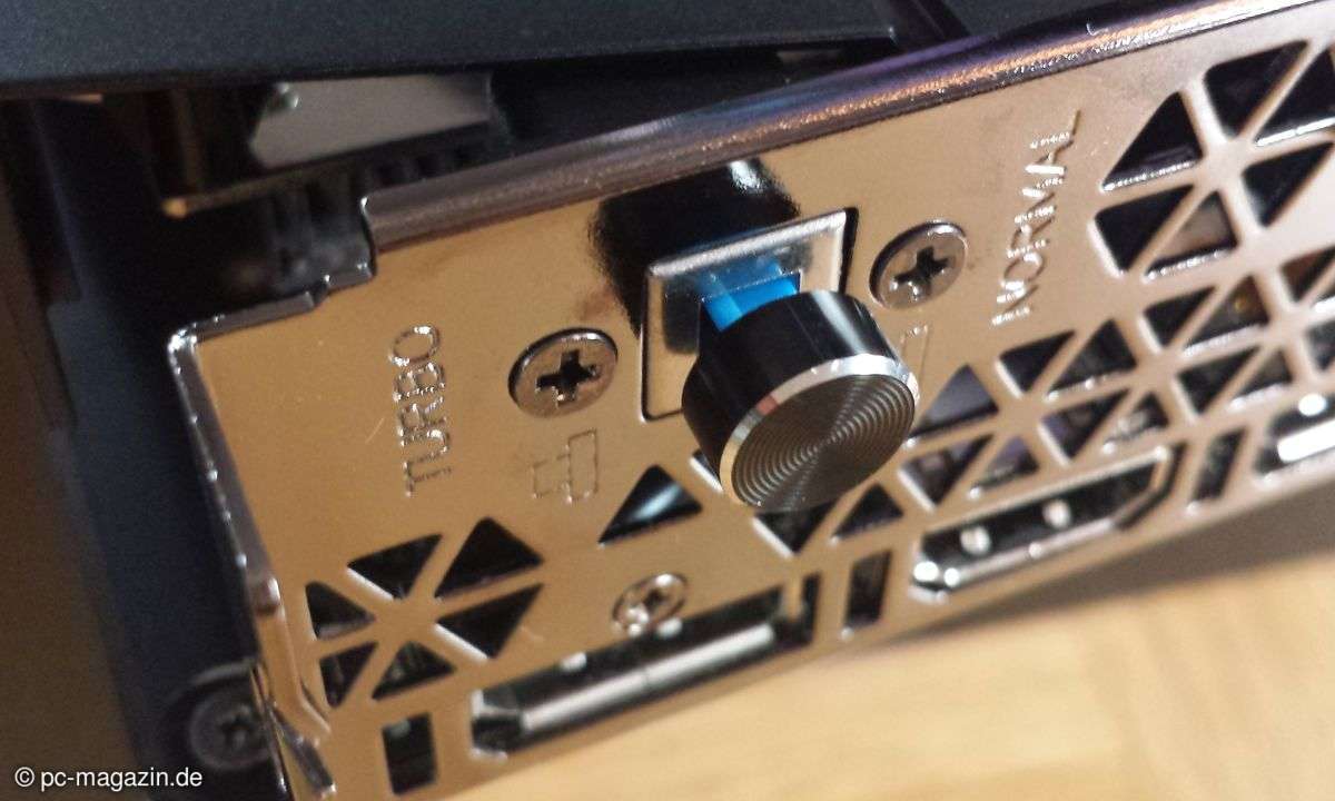 Colorful iGame Geforce GTX 1060 U Test Turbo Knopf
