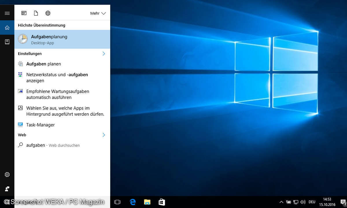 Windows 10 Suchfunktion