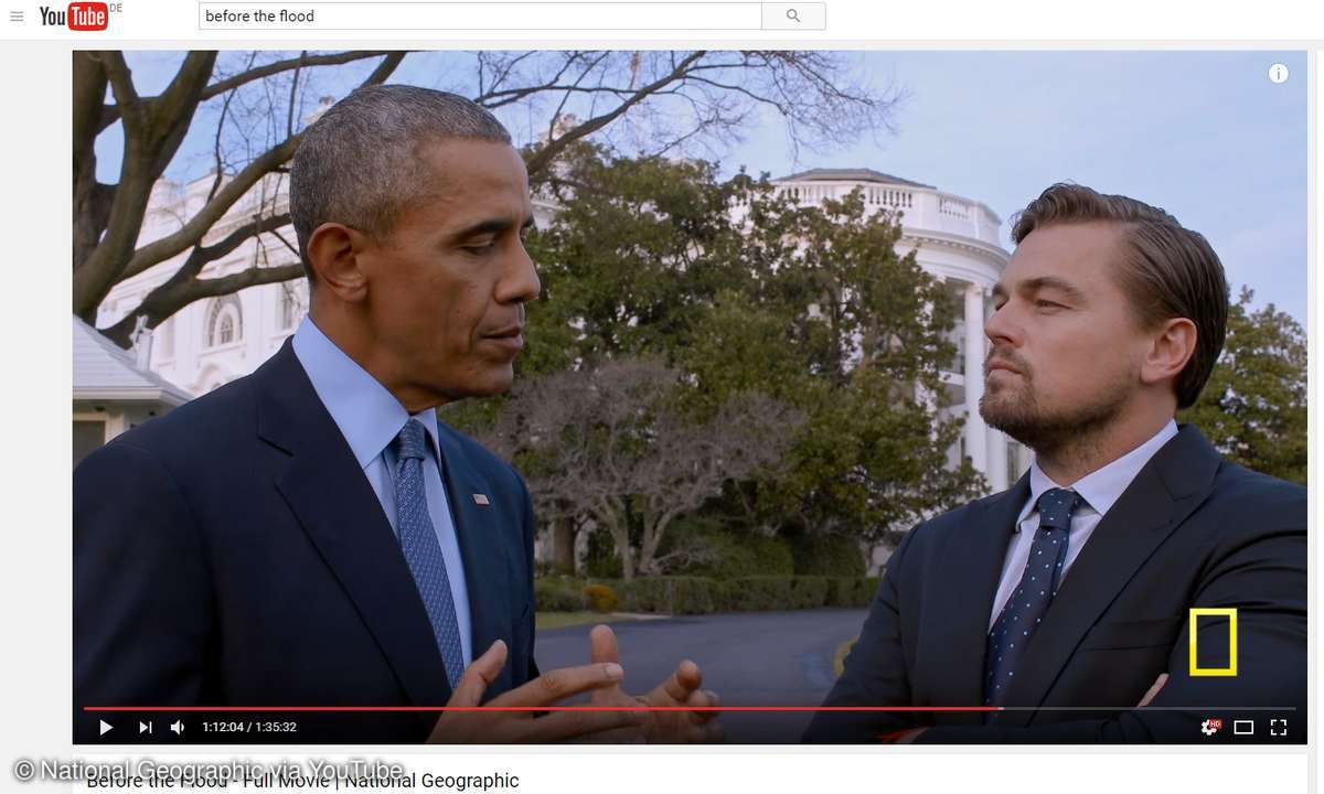 Barack Obama Leonardo DiCaprio Doku Dokumentarfilm