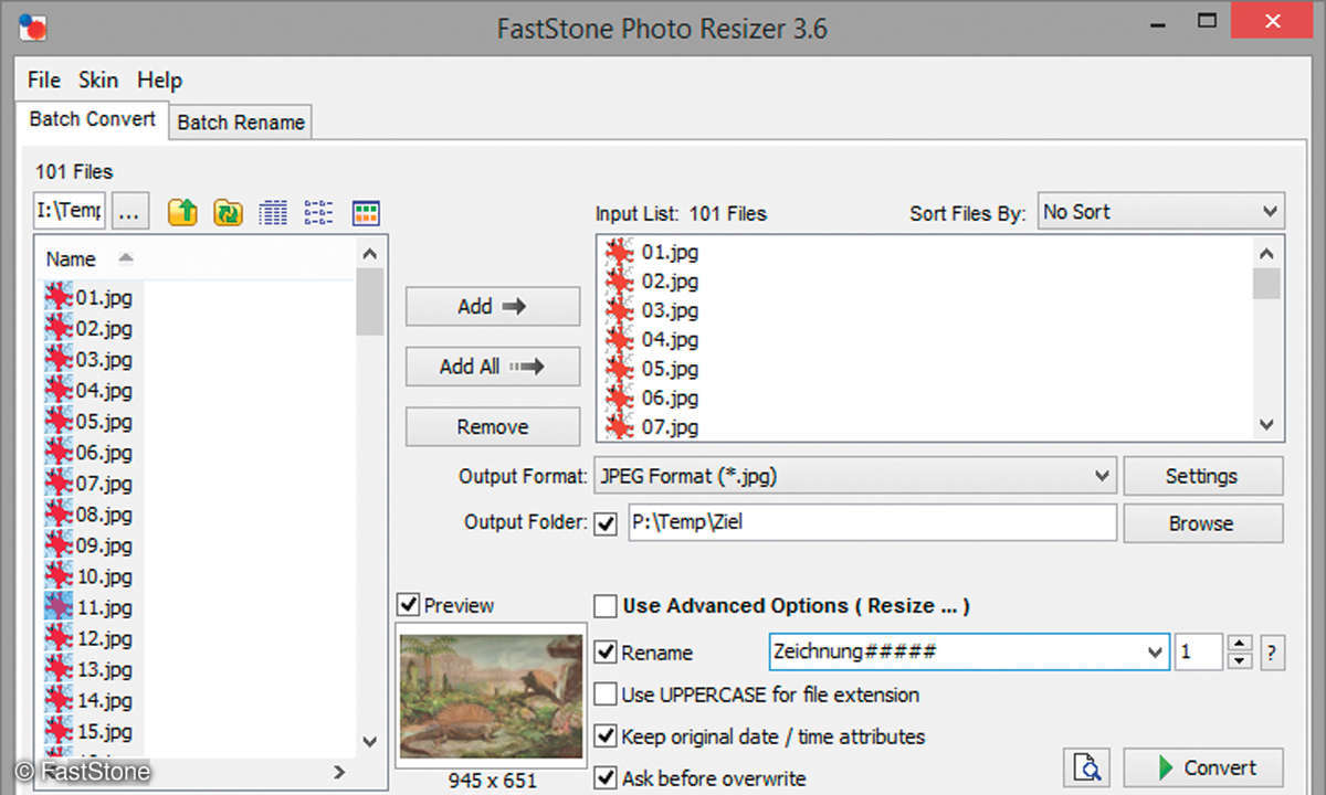 FastStone Photo Resizer
