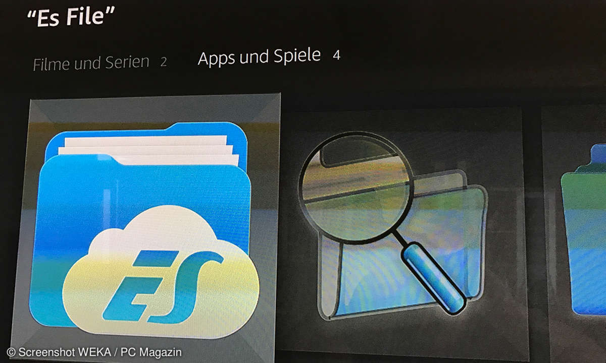 Suchfunktion ES-File