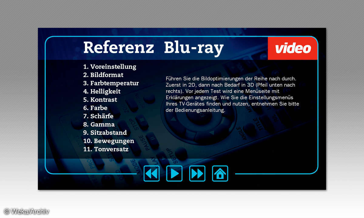 Screenshot: Referenz Blu-ray