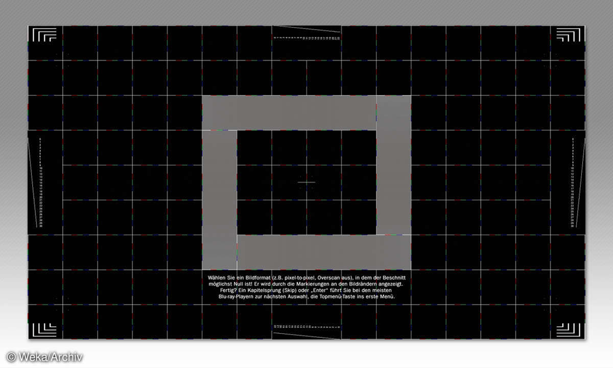 Screenshot: Bildformat