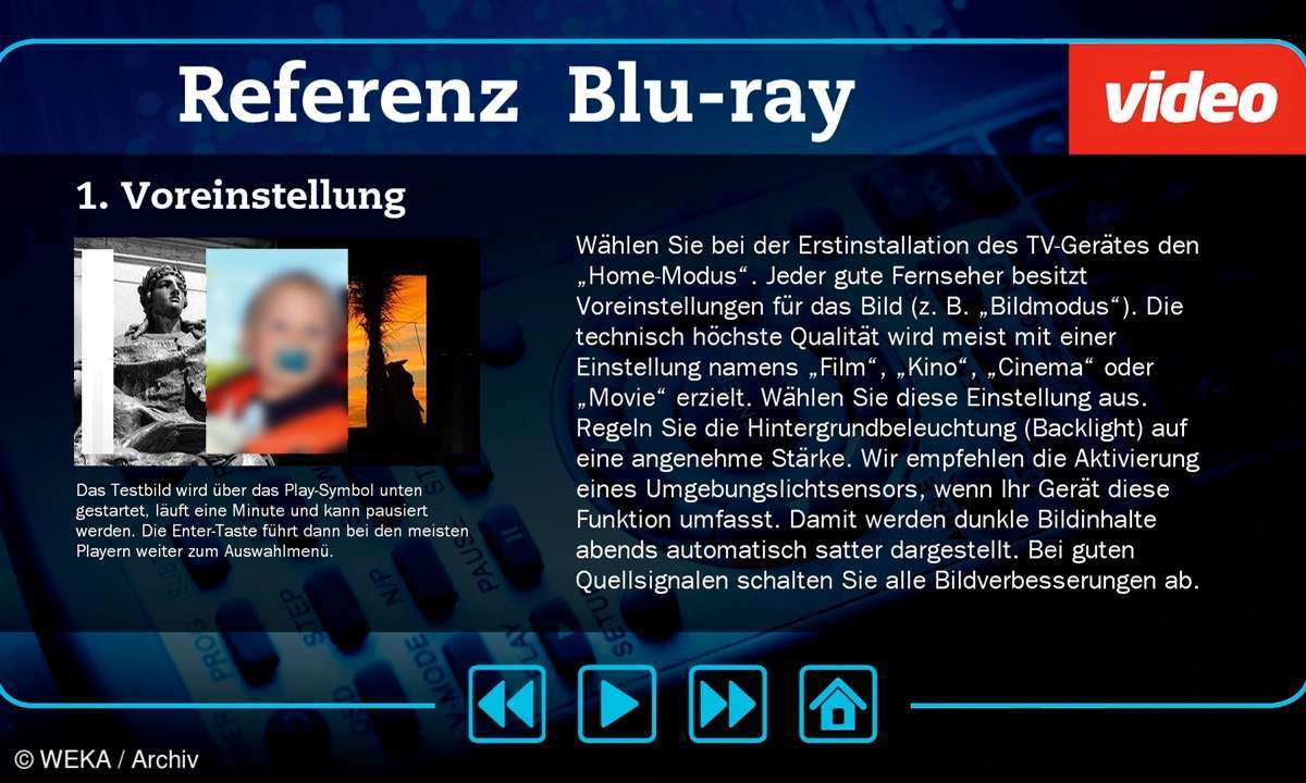 video Referenz Blu-ray