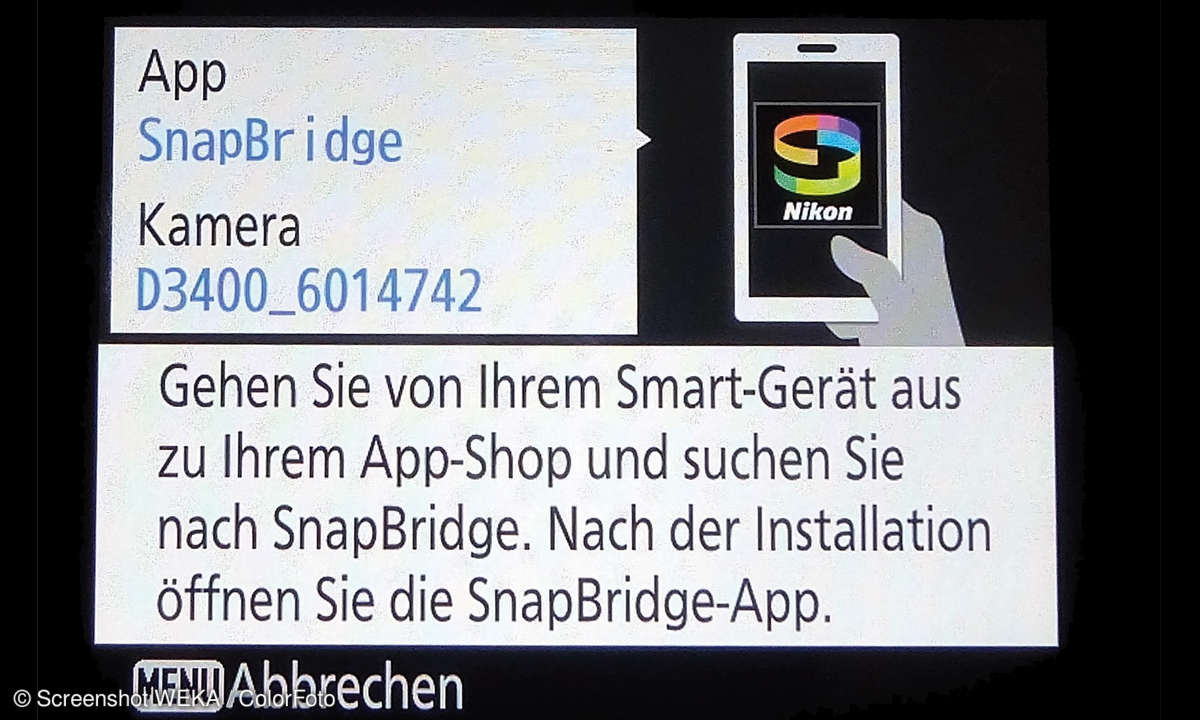 SnapBridge-Verbindung