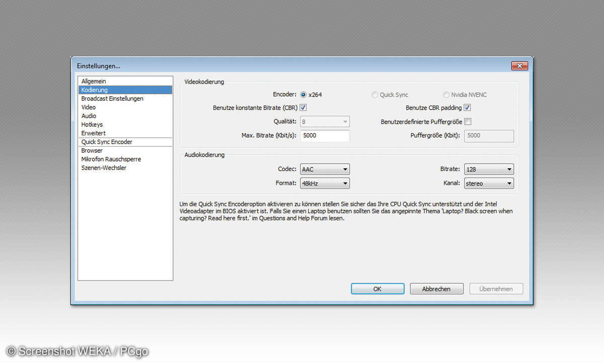 OBS Bitrate