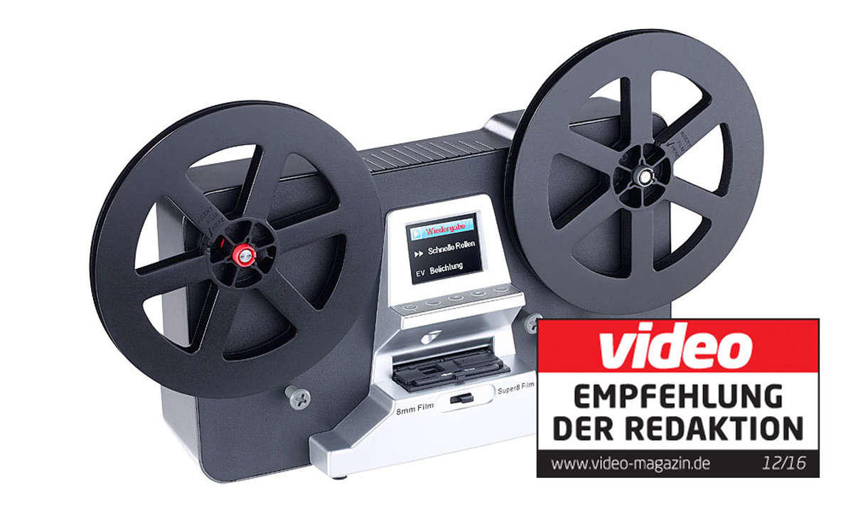 Somikon HD-XL-Film-Scanner & -Digitalisierer für Super 8 / 8mm
