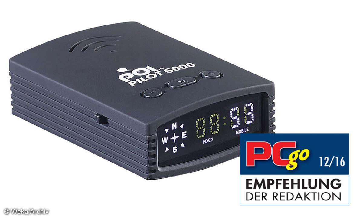 POI Pilot 6000 GPS-Gefahren-Warner mit POI-Daten für D/A/CH