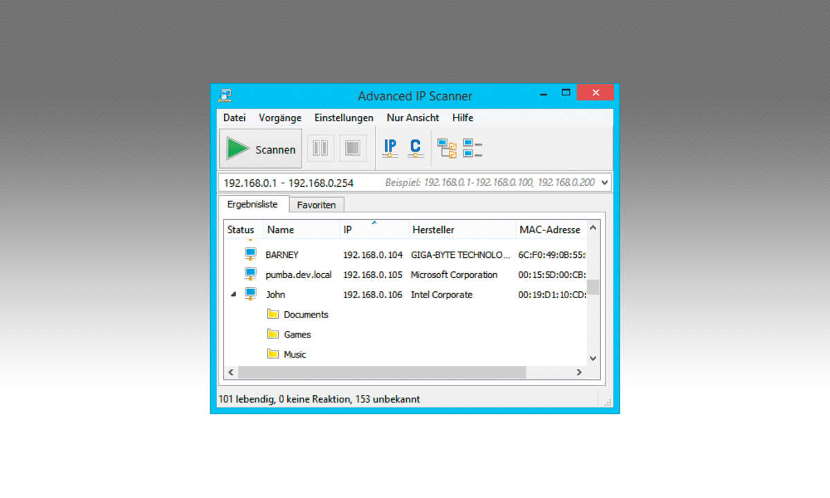 Advanced IP-Scanner