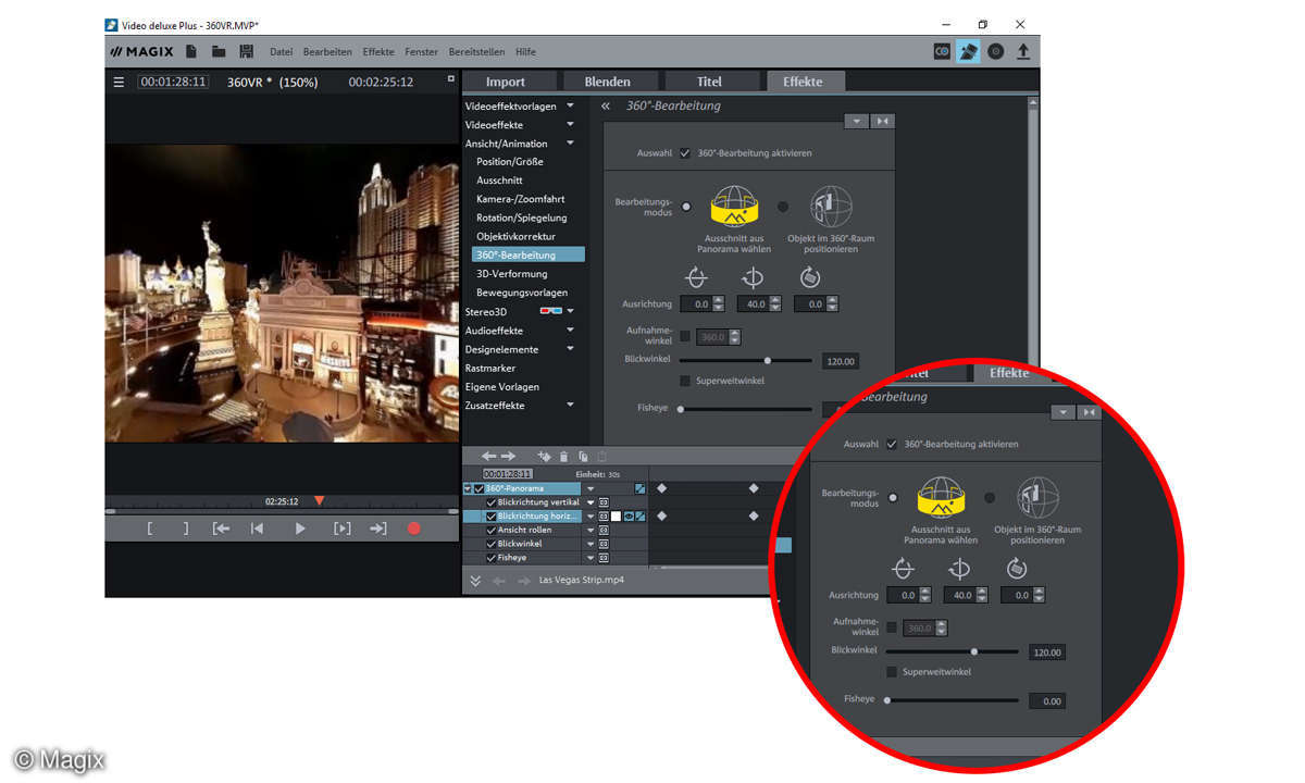 Videoschnittprogramm Magix