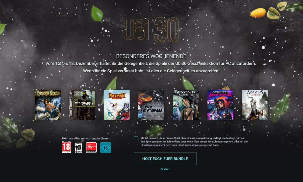 Ubisoft wird 30