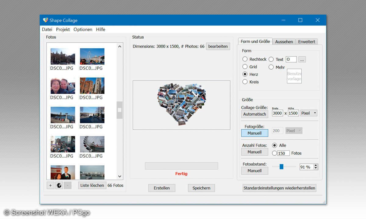 Shapecollage