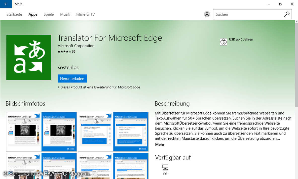 Translator For Microsoft Edge
