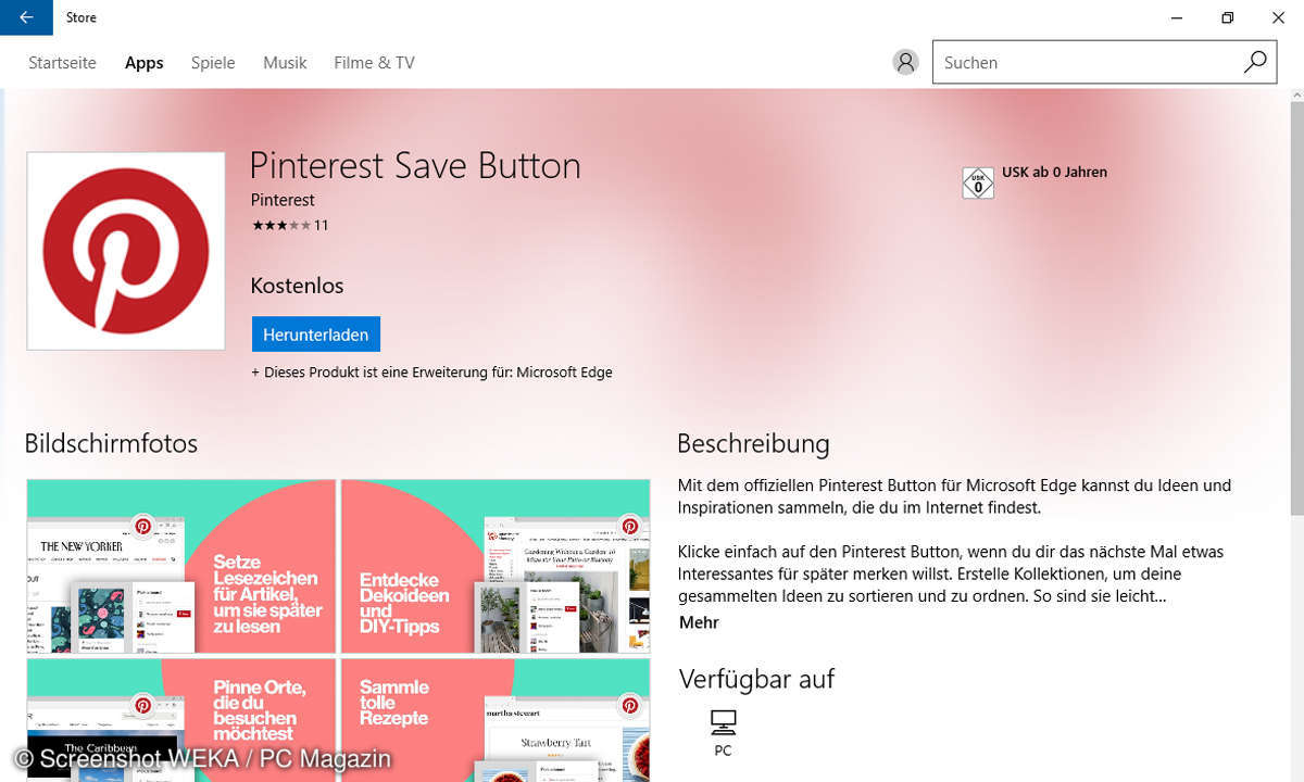 Pinterest Save Button
