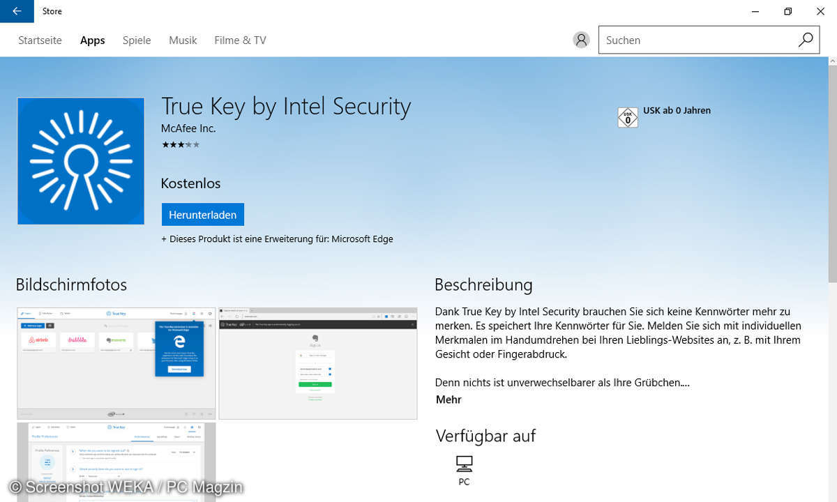 True Key by Intel Security