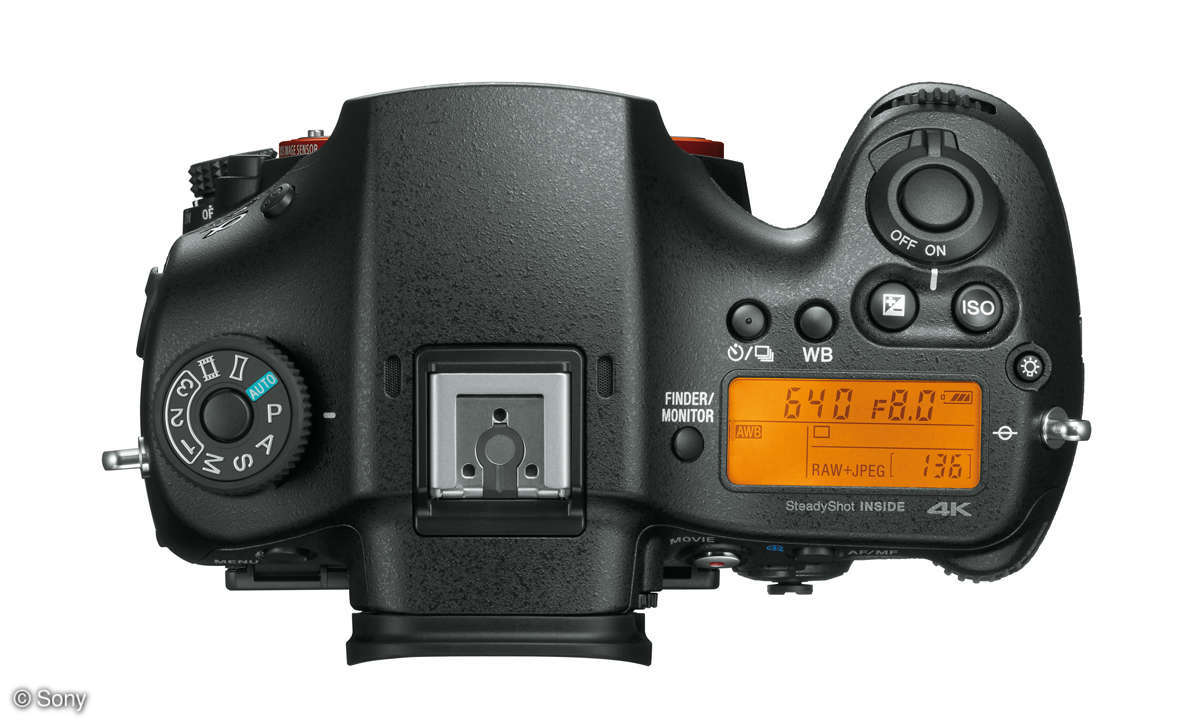Sony Alpha 99 II von oben