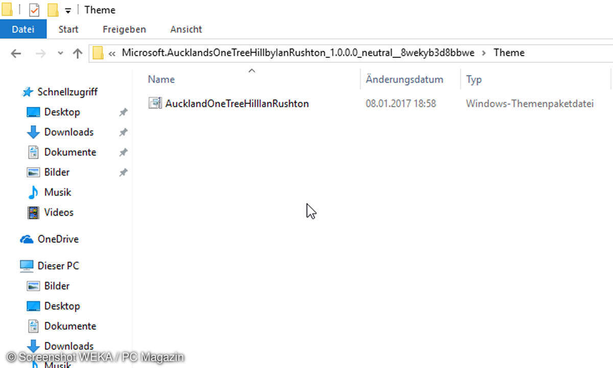 Windows Themes Ordner