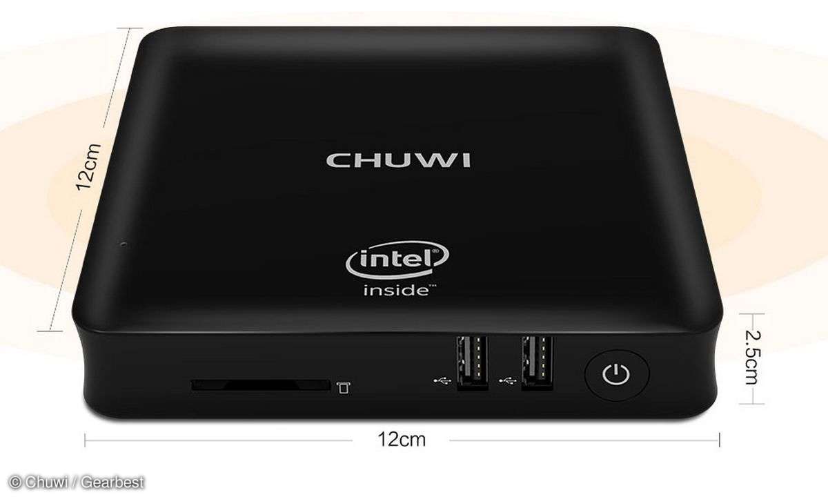 Chuwi HiBox Test: Mini-PC mit Windows 10 und Android