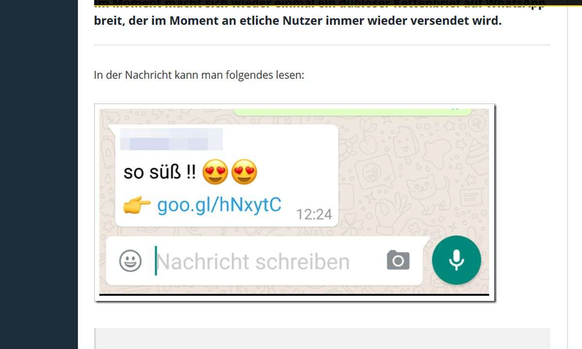 Whatsapp-Spam: