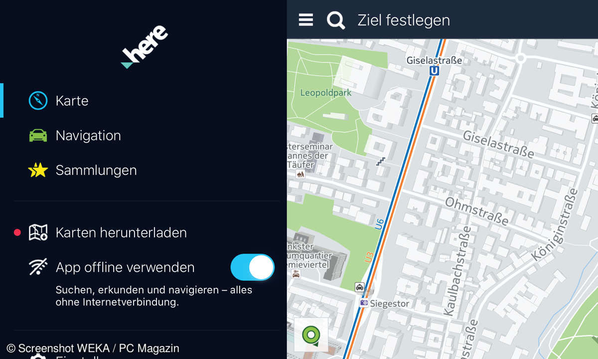 HereWeGo Offline Karten