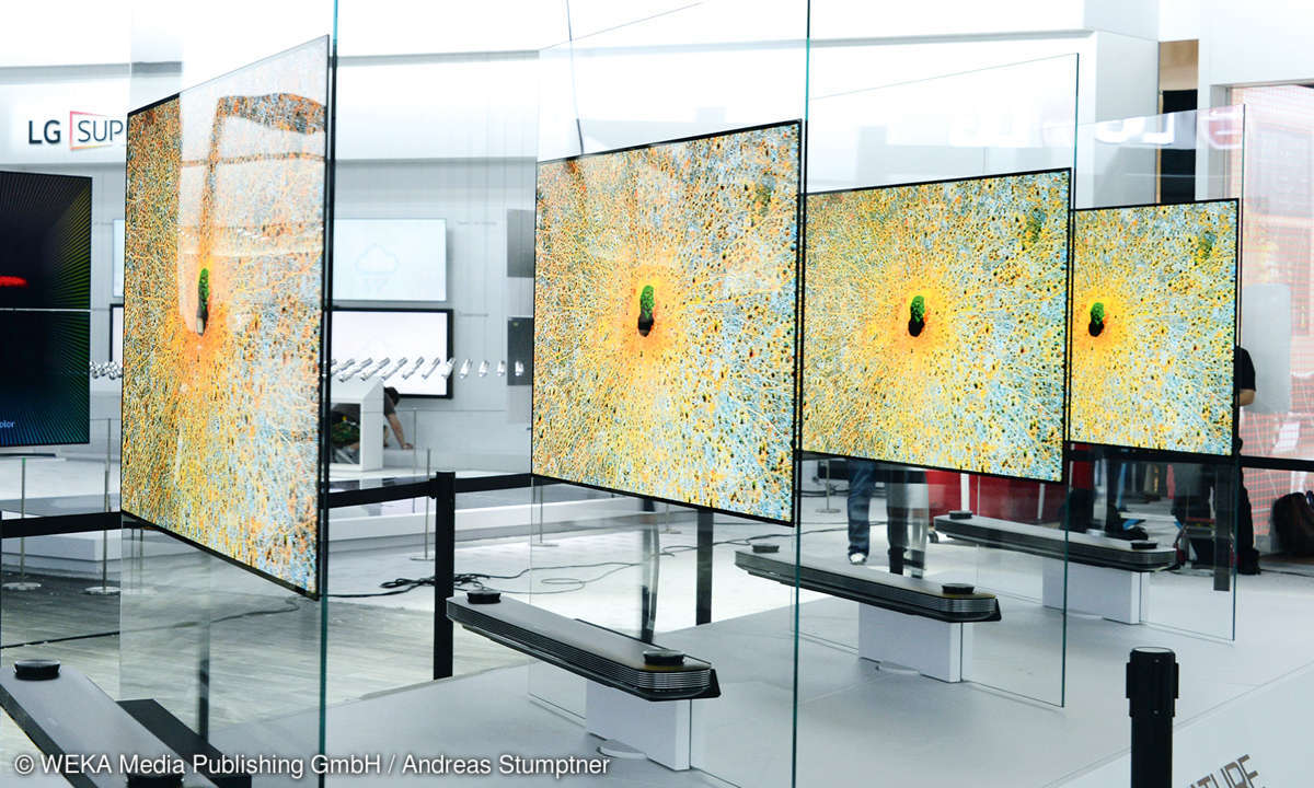 LG W7 Wallpaper OLED Fernseher