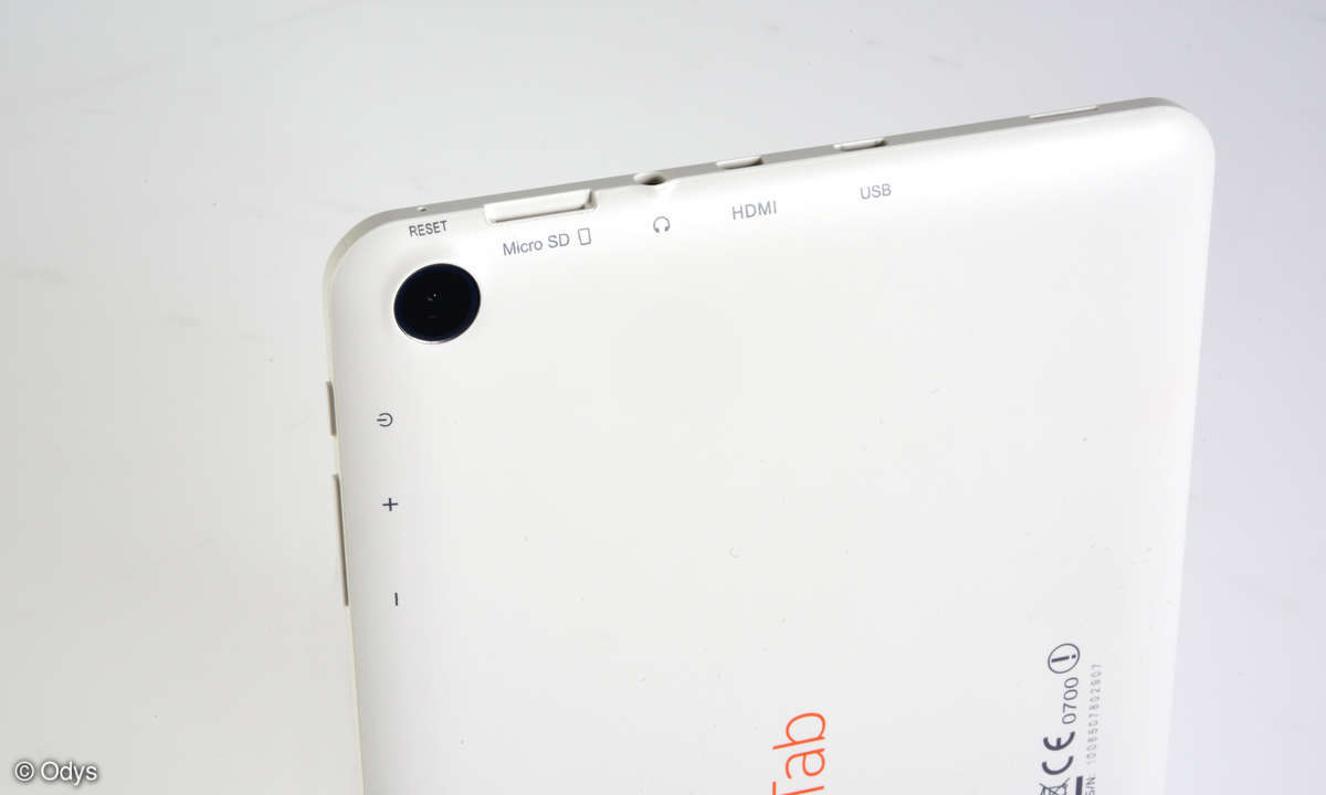 Odys TigerTab Rückwärts