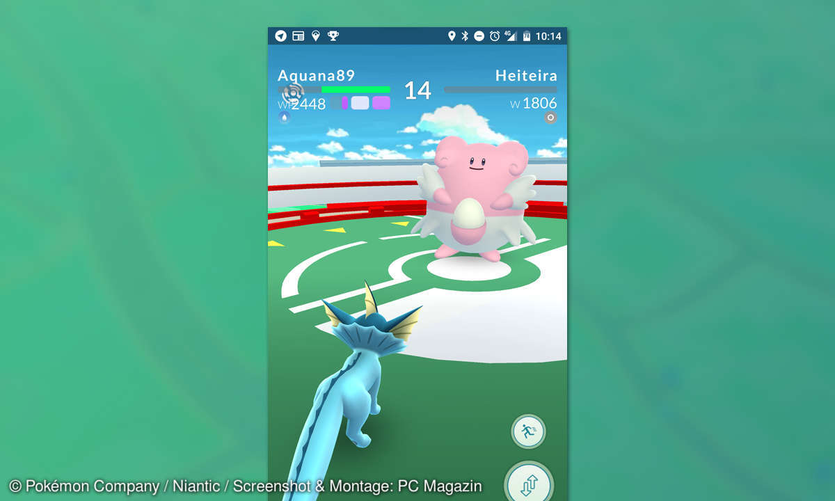 Pokémon GO Attacke Balance Update
