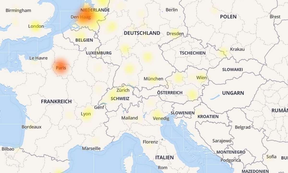 Störungen bei Microsoft Outlook am 7. März