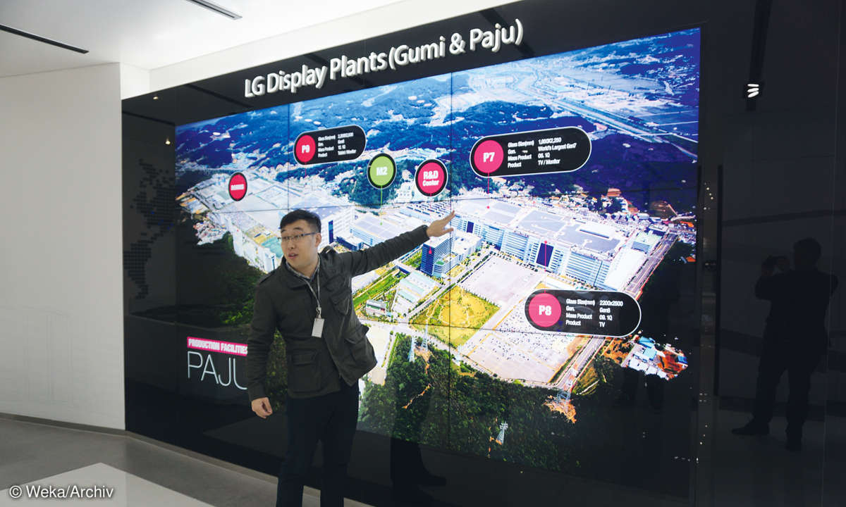 LG Display Standorte