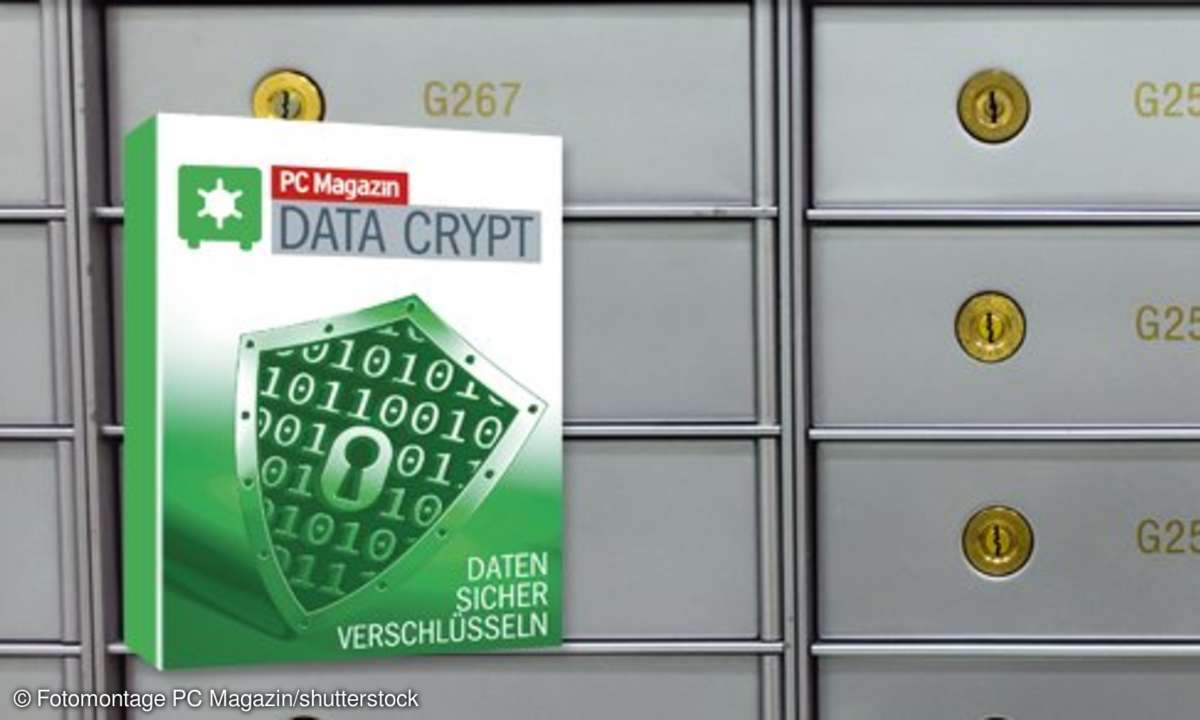 PC Magazin Data Crypt Landing Page