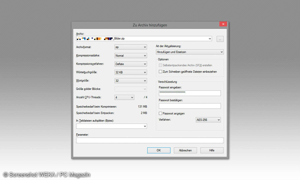 Zip Archiv