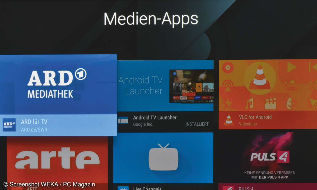 Nvidia Shield Medien-Apps