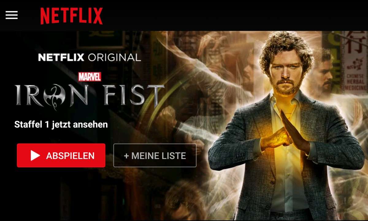 Netflix Neue Serien - Marvel Iron Fist