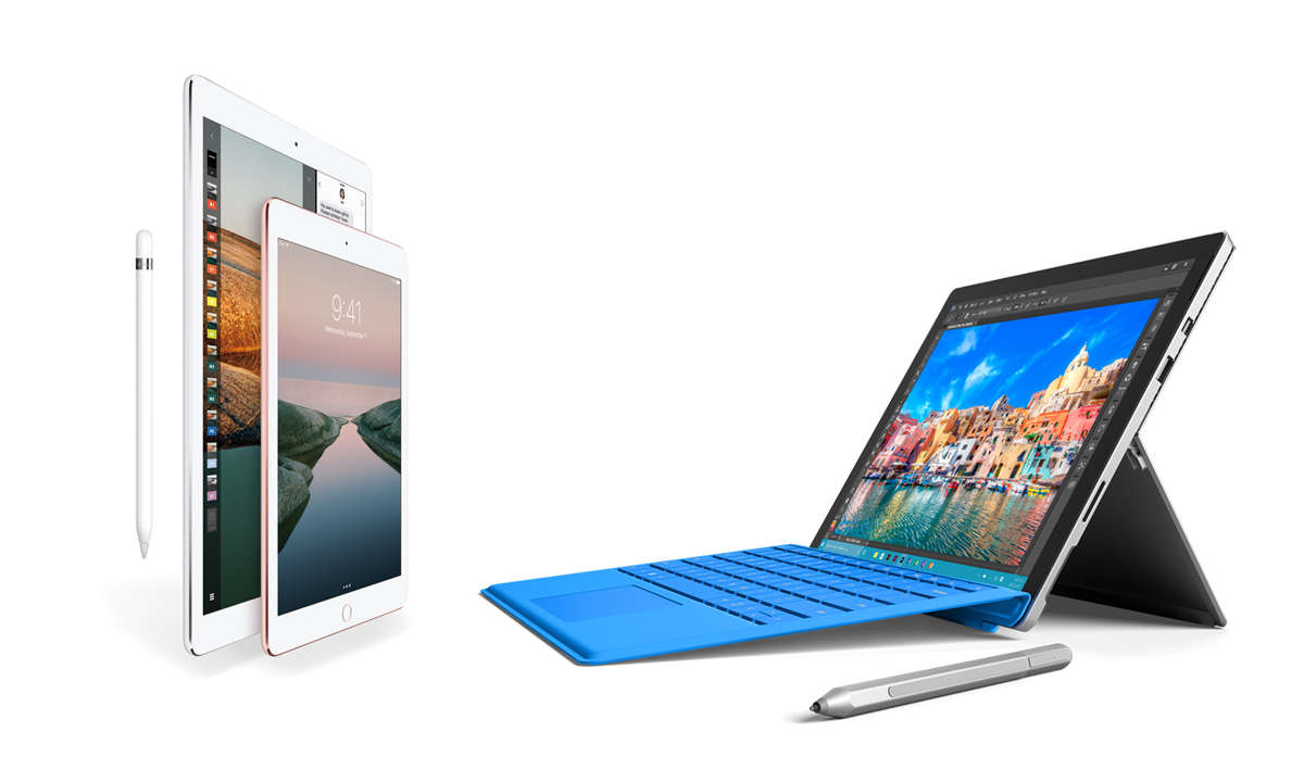 iPad Pro vs Surface Pro 4