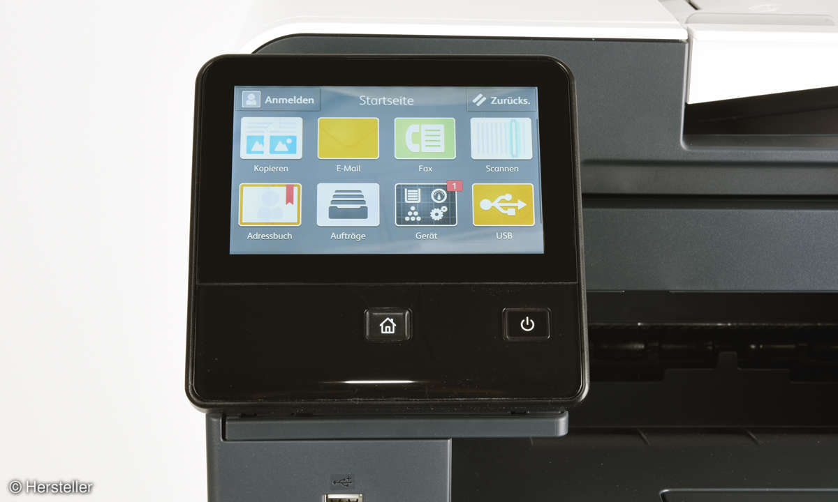 Xerox Workcentre Display