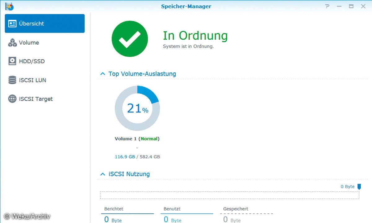 Synology Speicher Manager