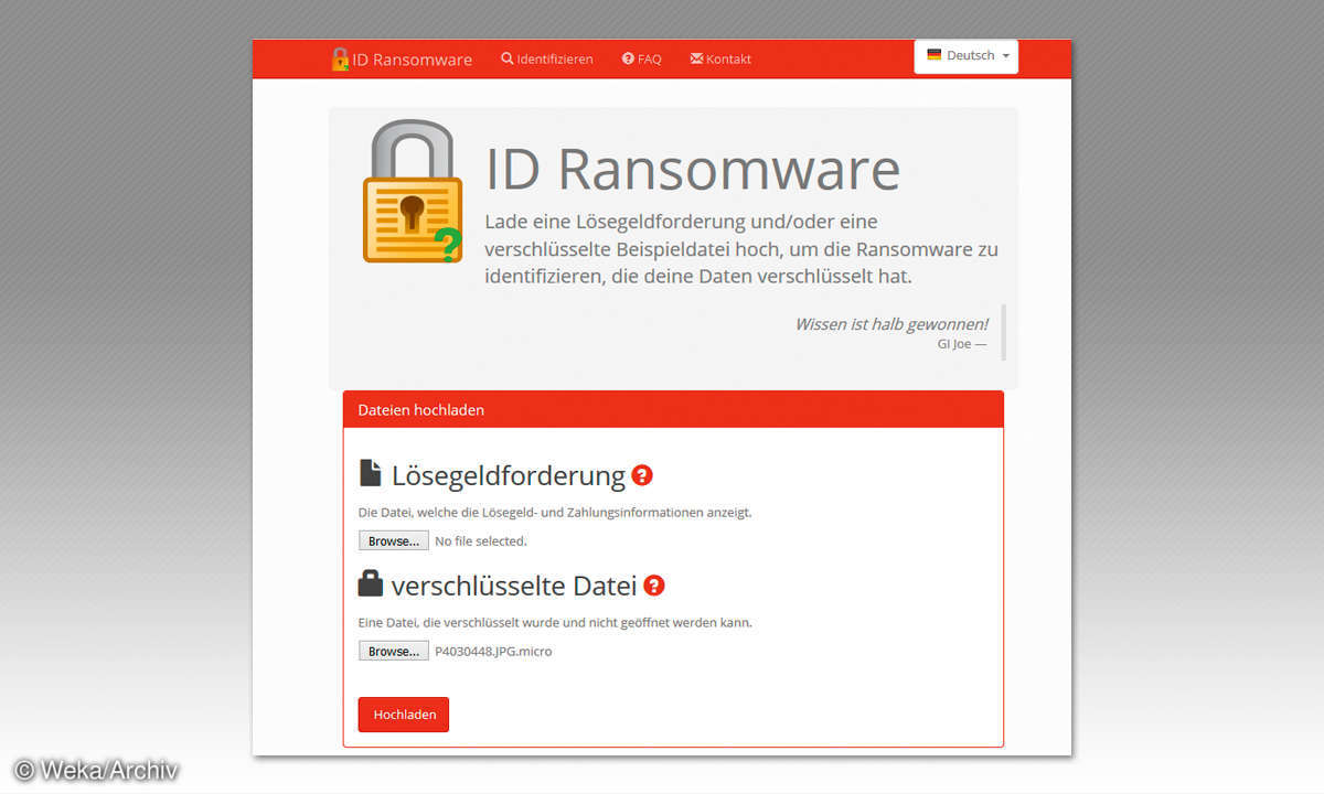 ID Ransomware